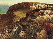 William Holman Hunt Being English coasts china oil painting artist